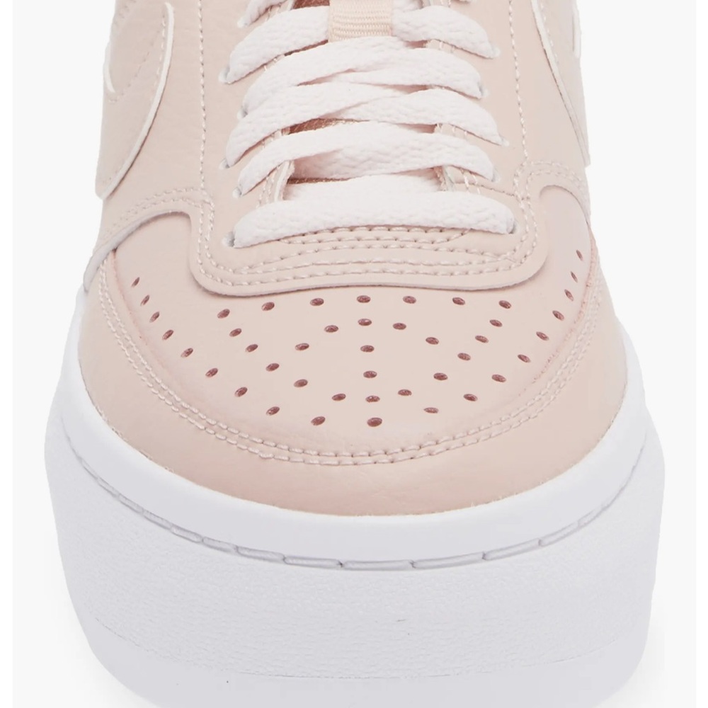 Nike Court Vision Alta Platform Sneaker Pink Oxford Sz 8.5 EUC Box Included - Picture 5 of 14